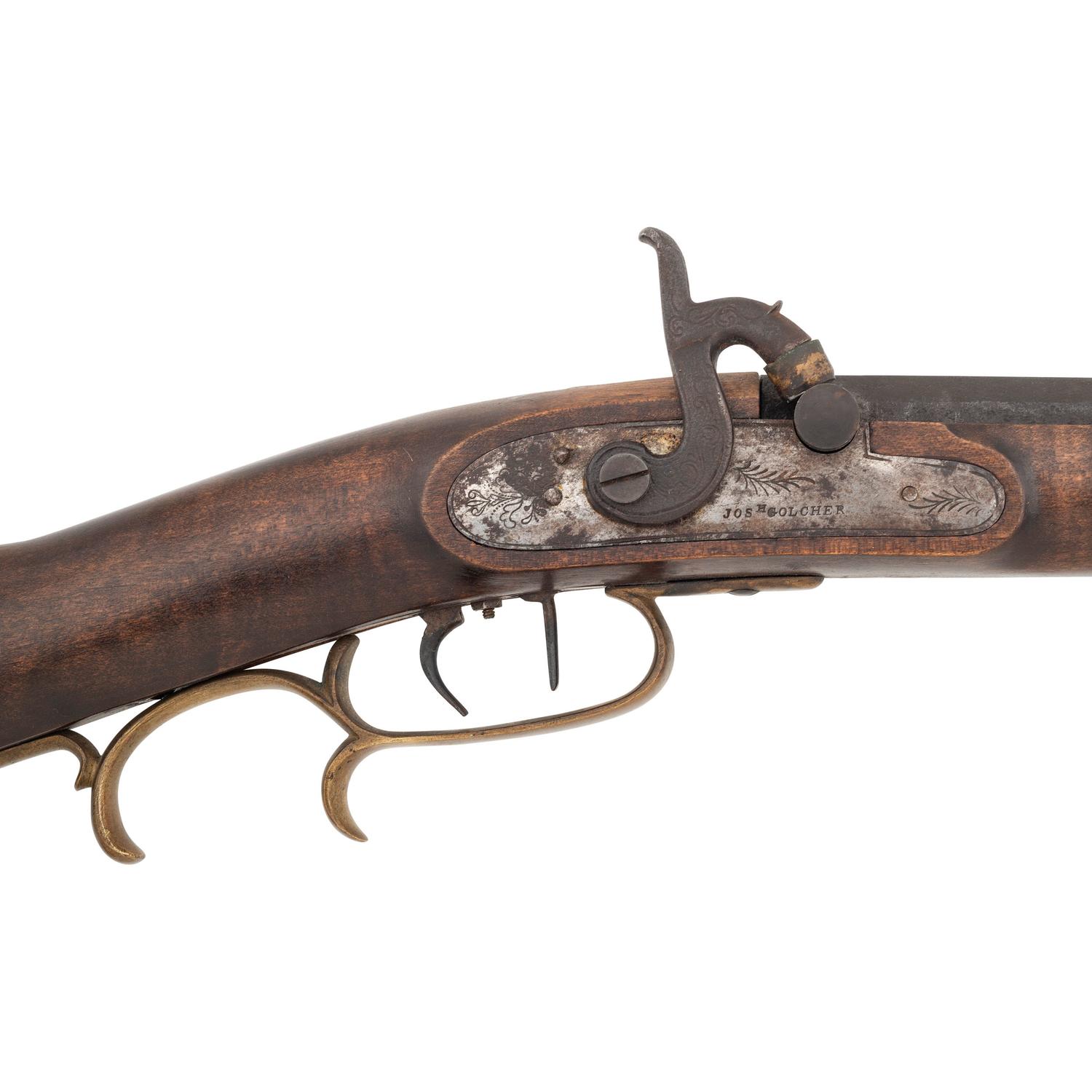 Halfstock Plains Rifle with Joseph Golcher lock