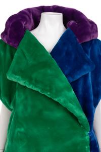 Two Jean de Castelbajac Plush Coats, 1990s