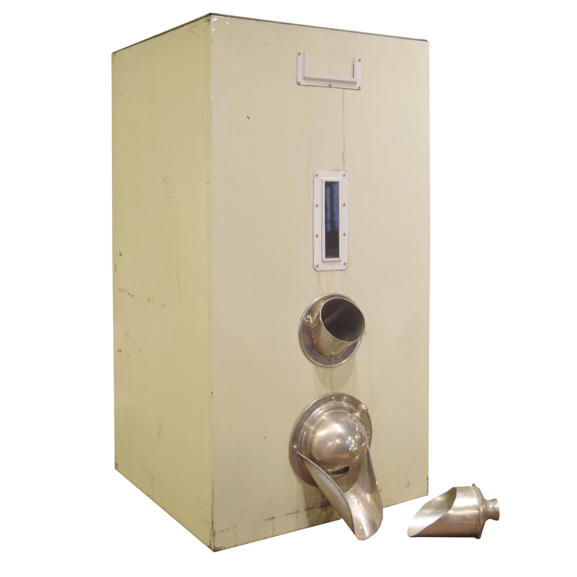 A Metal and Glass Coffee Dispenser 19" W x 24" D x 38" H — Germany, Mid-20th Century