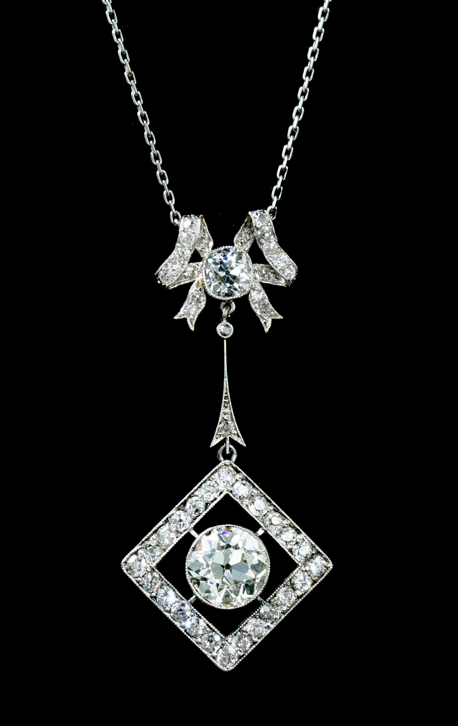 A 4.52 Carat Transitional Brilliant Cut Diamond, 6.30 dwts.
