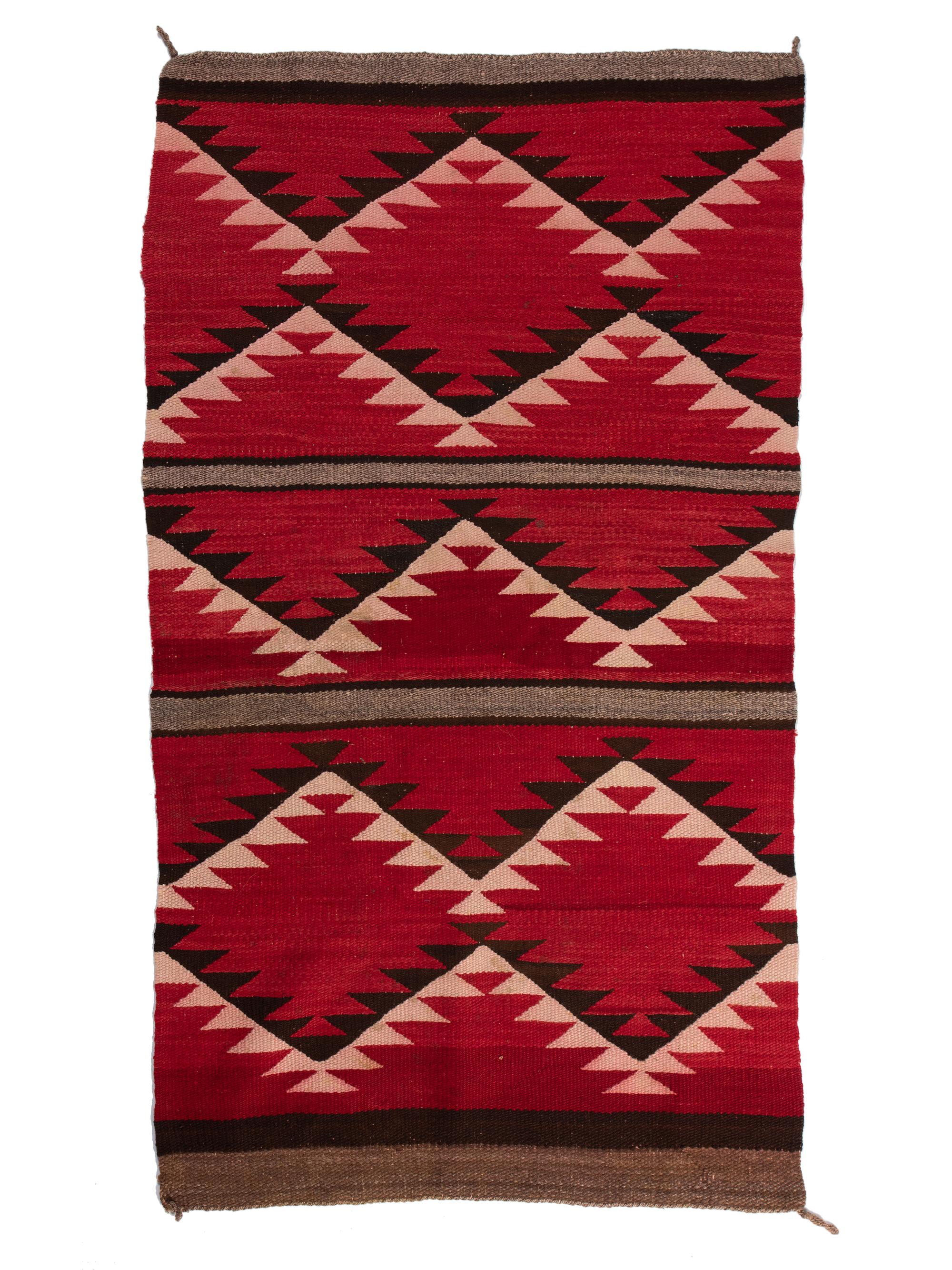 Navajo Double Saddle Blanket / Rug