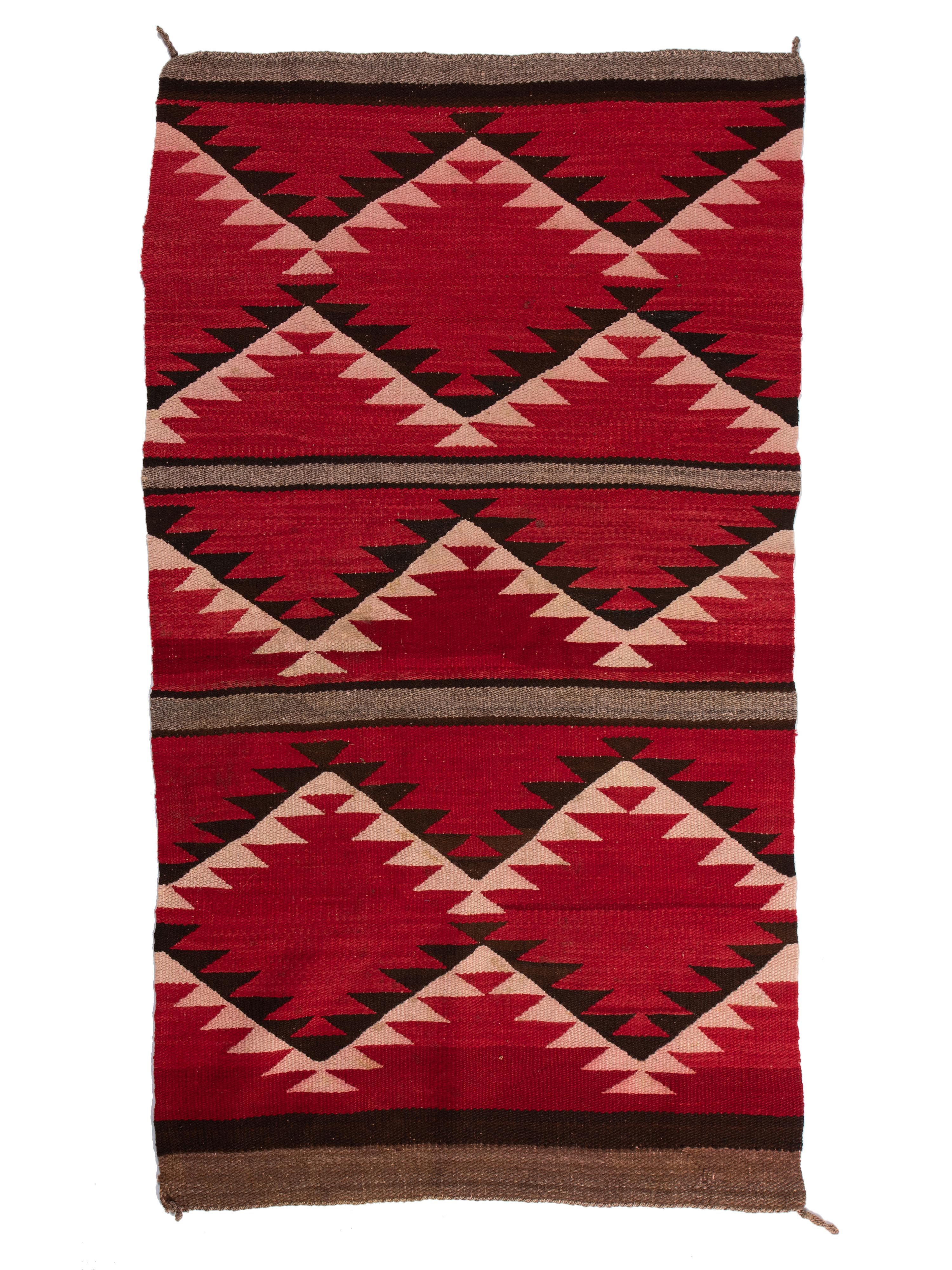 Navajo Double Saddle Blanket / Rug