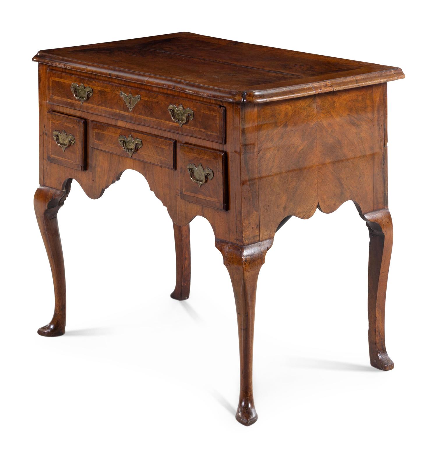 An English Walnut Lowboy