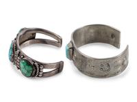 Navajo Cuff Bracelets, with Turquoise