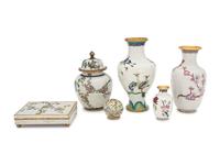 14 Chinese Cloisonné Enamel Articles