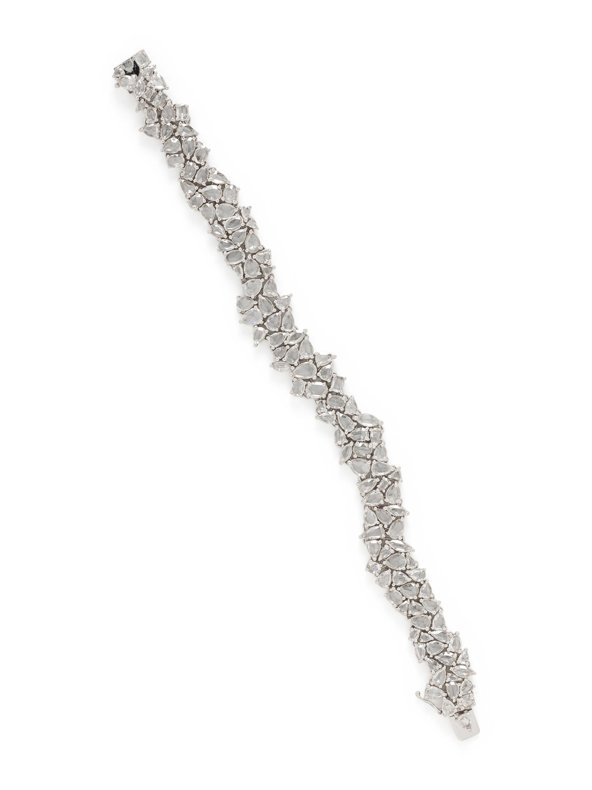 WHITE GOLD AND DIAMOND BRACELET