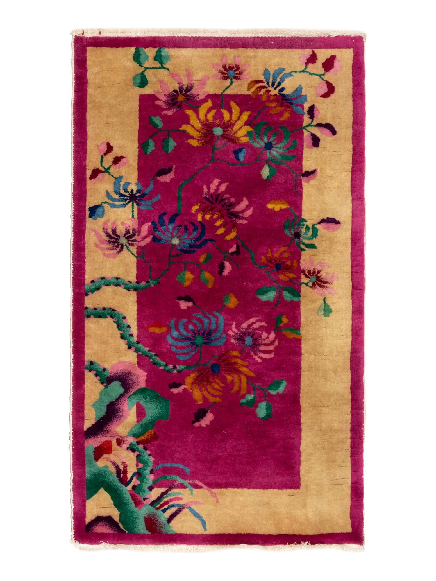 A Chinese Wool Rug