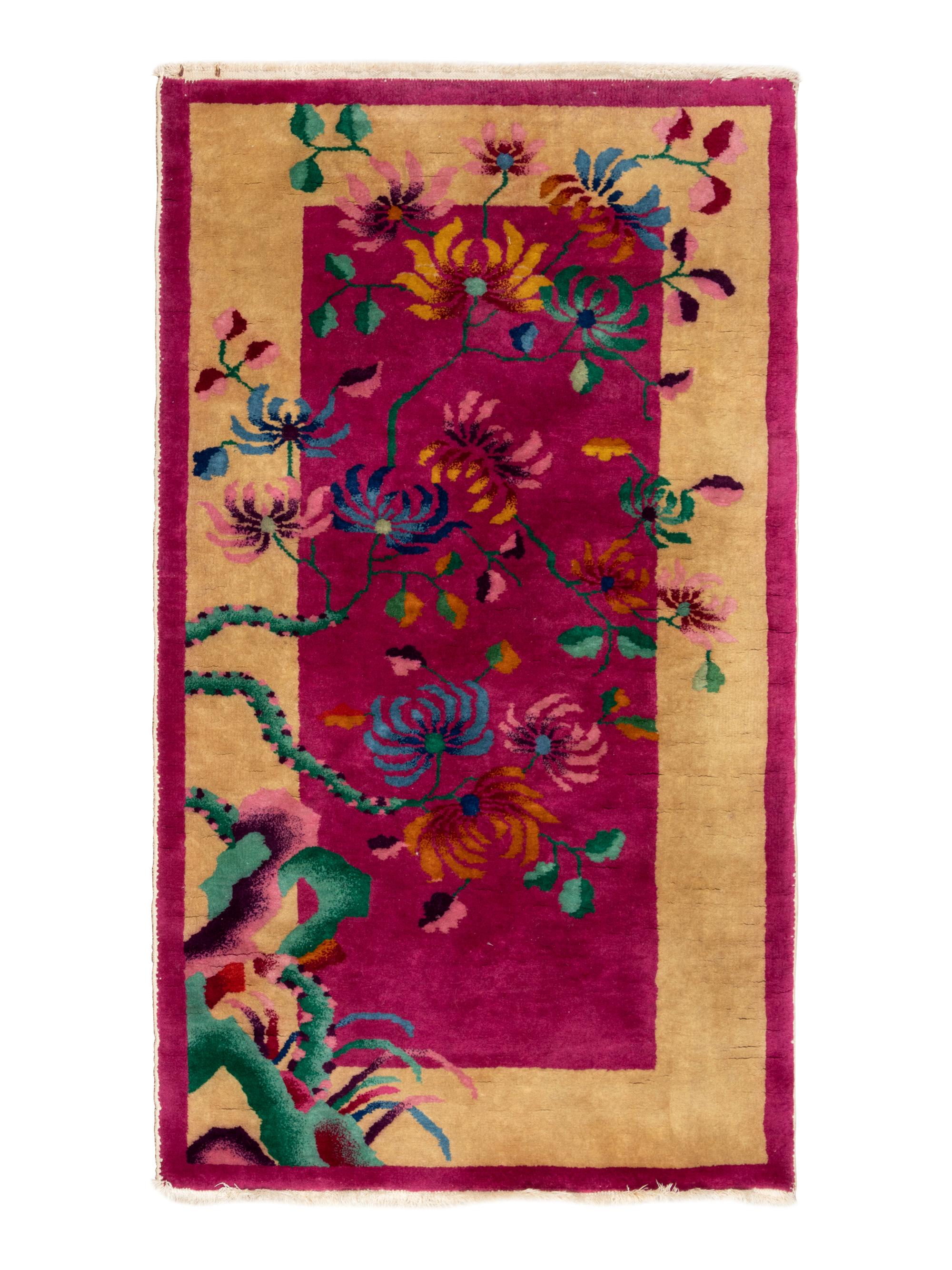 A Chinese Wool Rug