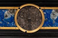 A German Gilt Bronze, Ebonized and Lapis Lazuli-Mounted Automaton with a Reclining Hound