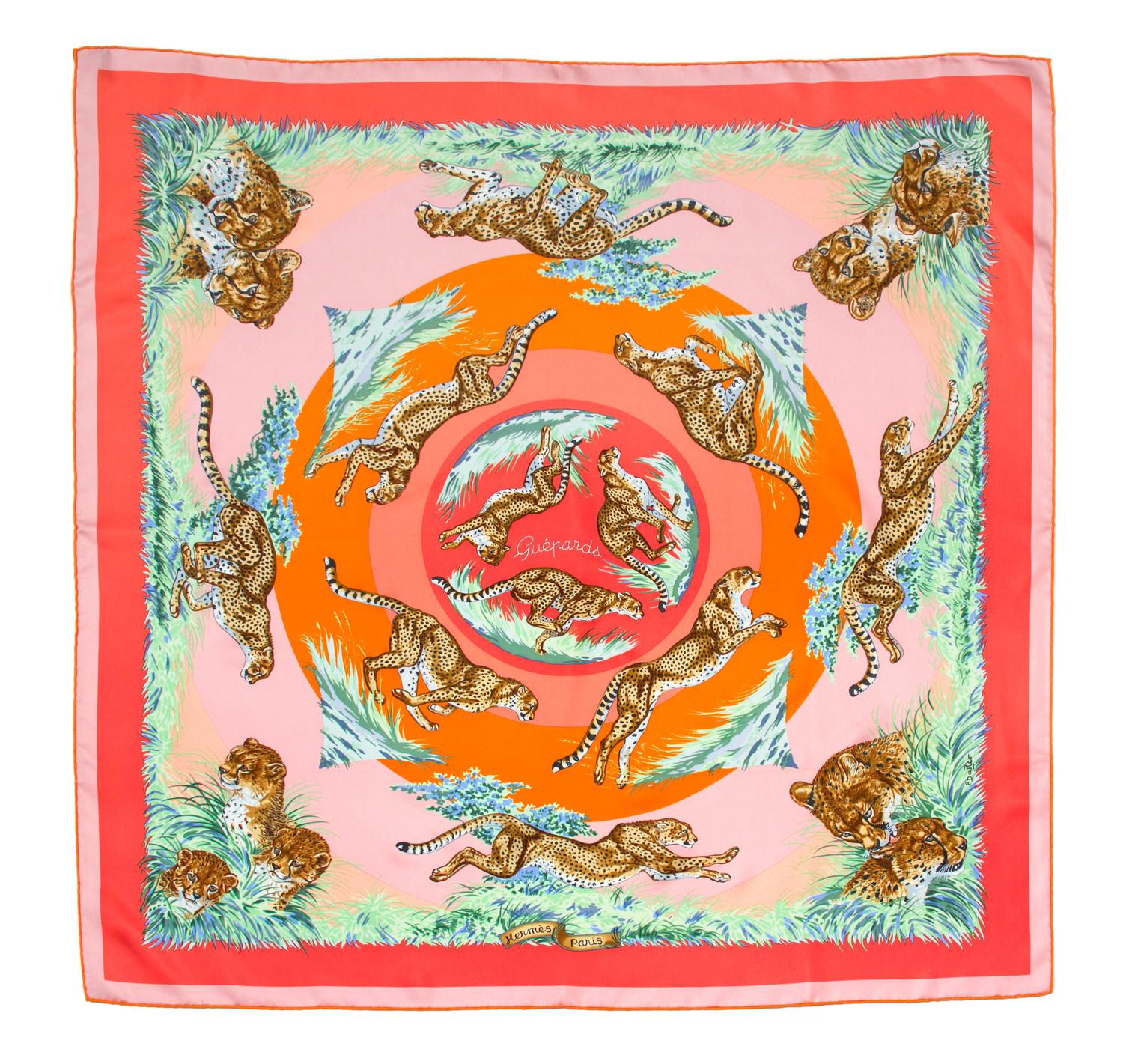An Hermes 90cm Silk Scarf, 36" x 36".