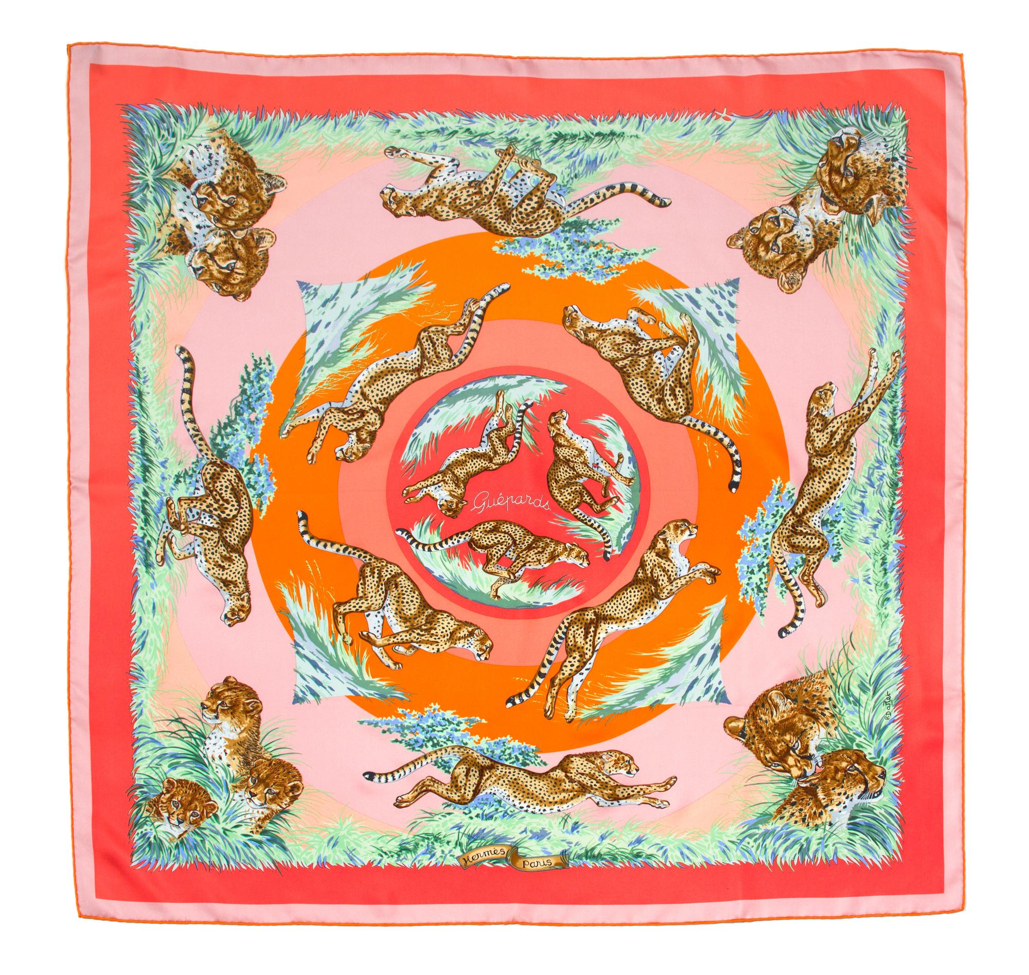 An Hermes 90cm Silk Scarf, 36" x 36".