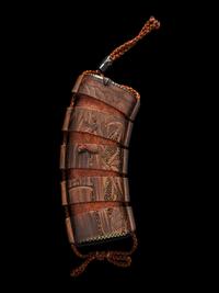 A Japanese Gold Lacquer Four-Case Inro