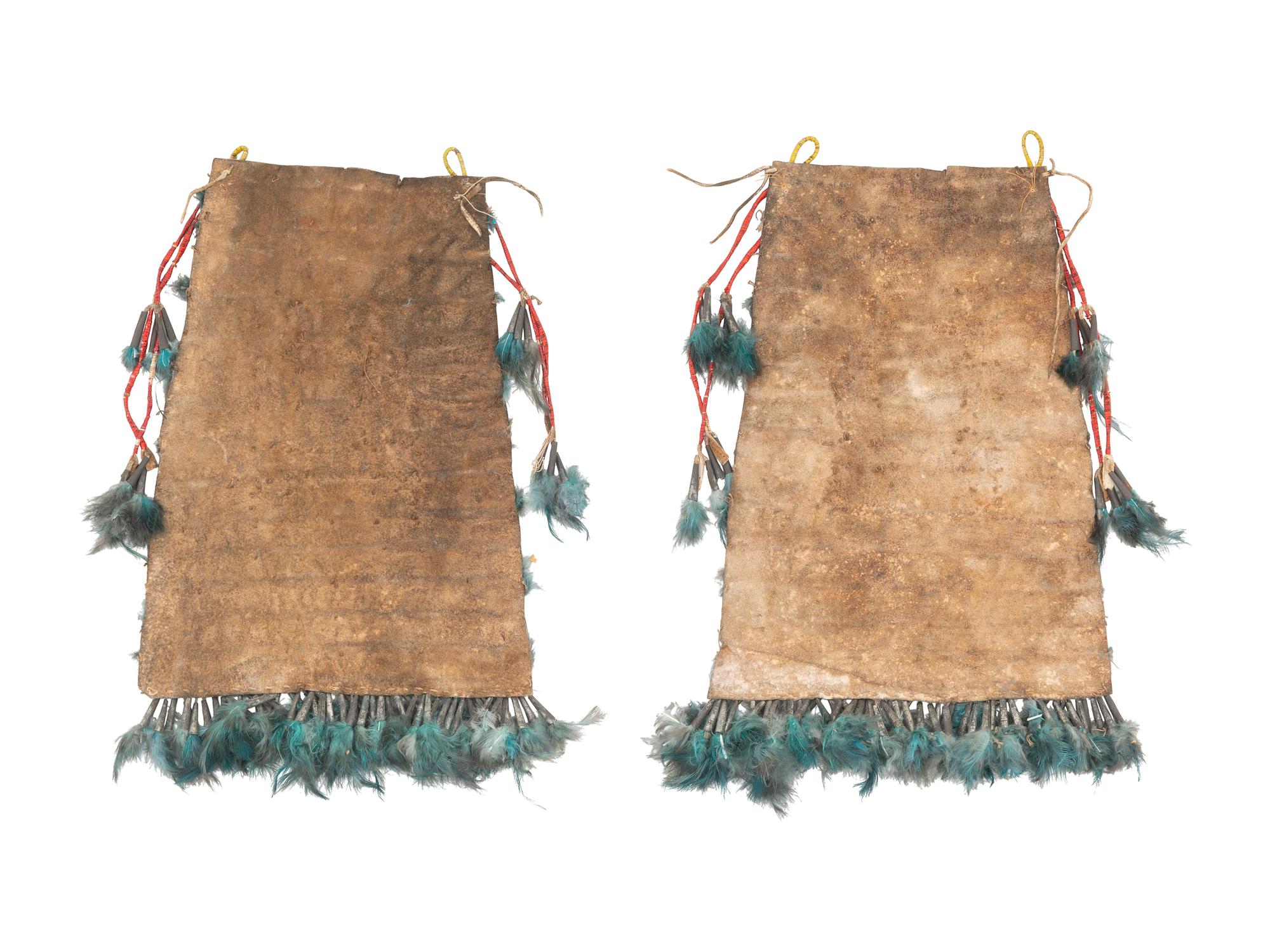 Sioux Quilled Hide Elk Dreamer Panels
