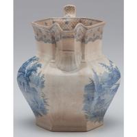 William Henry Harrison 1840 Campaign Wedgwood Transferware Ewer