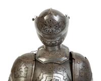 A Miniature Suit of Medieval Armor — 19TH CENTURY