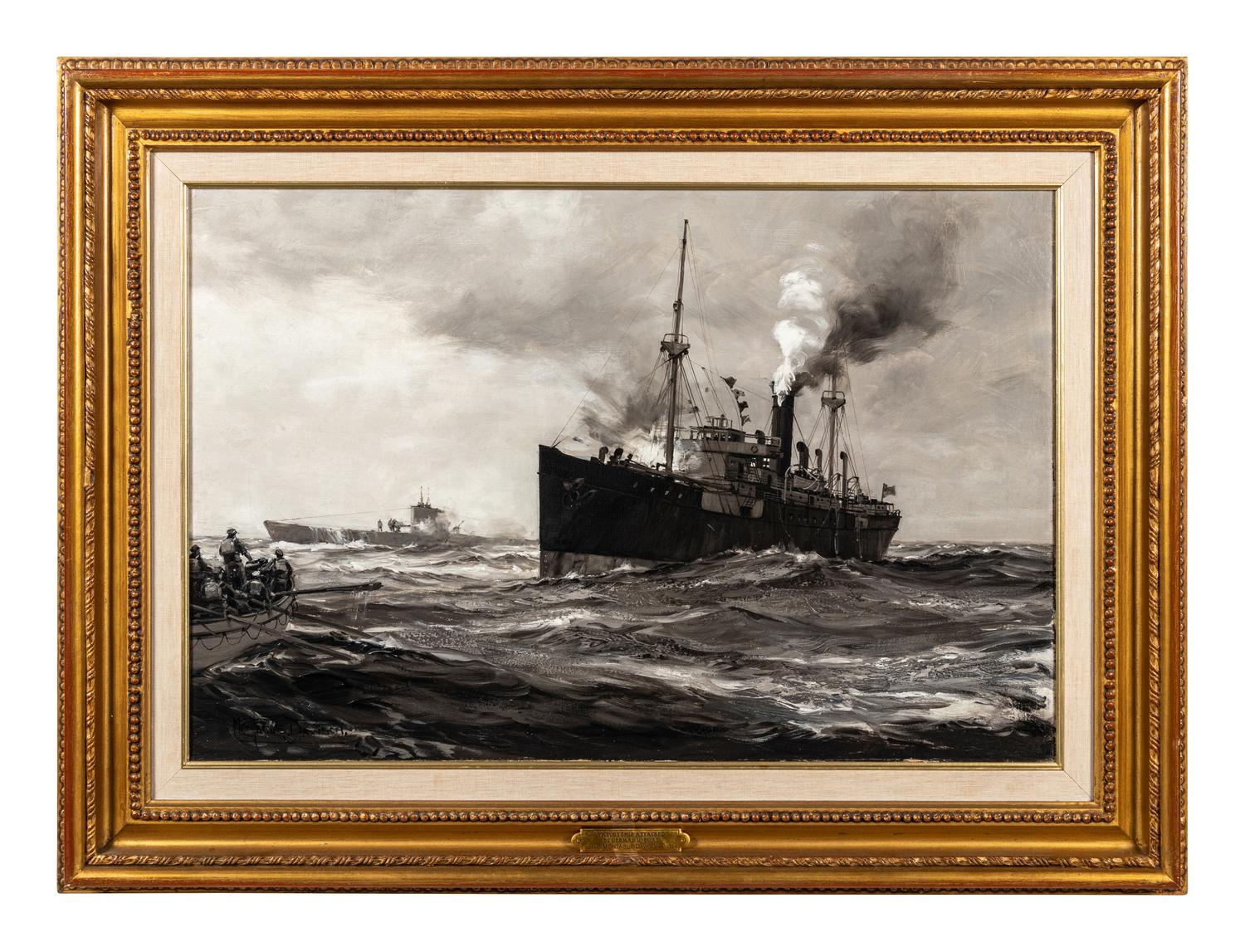 Victory Ship Attacked by German U-Boat