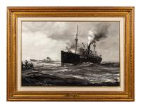 Victory Ship Attacked by German U-Boat