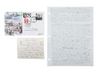 [WWII]. Signatures from veterans of the Battle of the Bulge and Battle of Remagen Bridge.