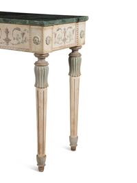 An Italian Painted Console Table