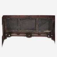 A Chinese hardwood side table 19th/early 20th century