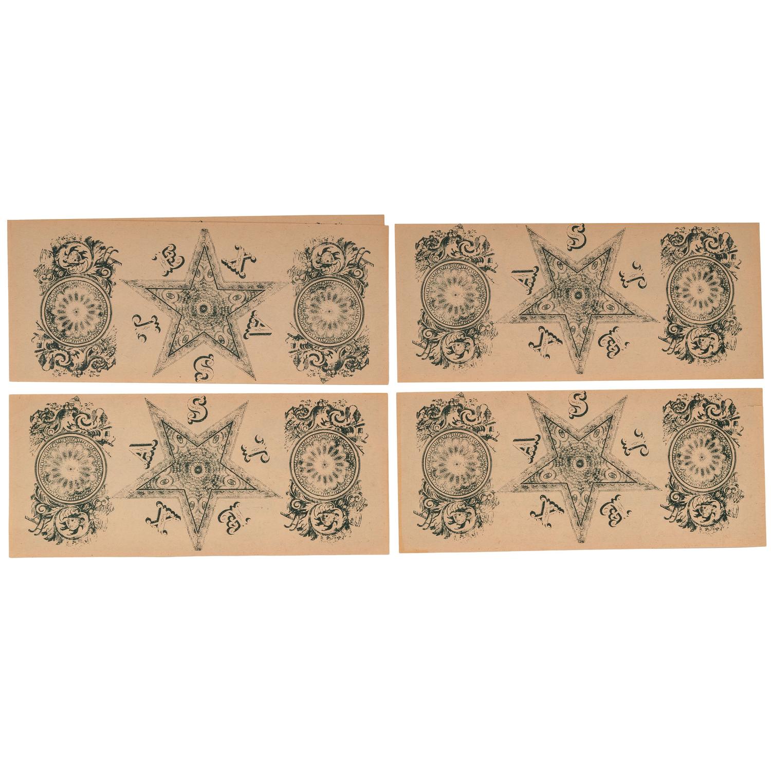 [STOCKS & OTHER FINANCES]. A group of 35 items, including 19th-20th century stock certificates.