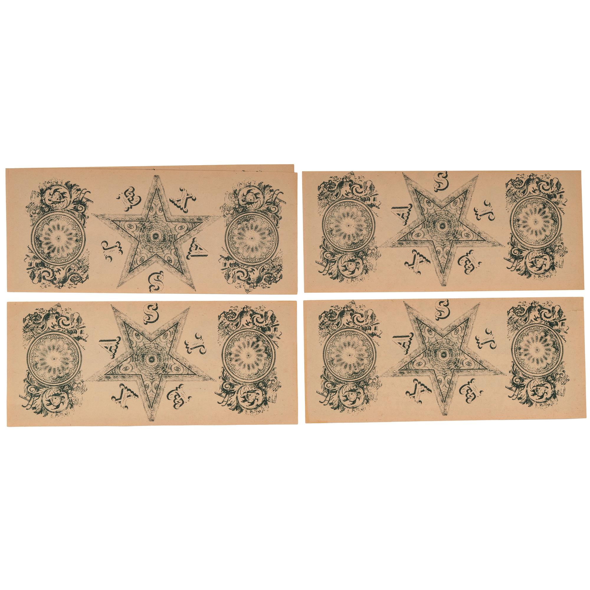 [STOCKS & OTHER FINANCES]. A group of 35 items, including 19th-20th century stock certificates.