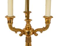 A Brass Bouillotte Lamp