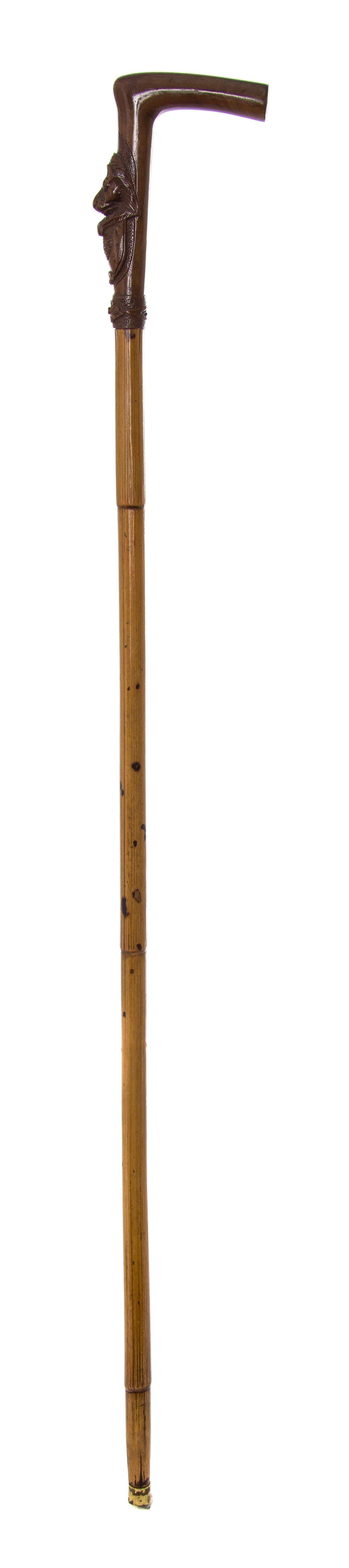 A German Sword Cane, Length of blade 23 3/8 x length overall 35 inches.