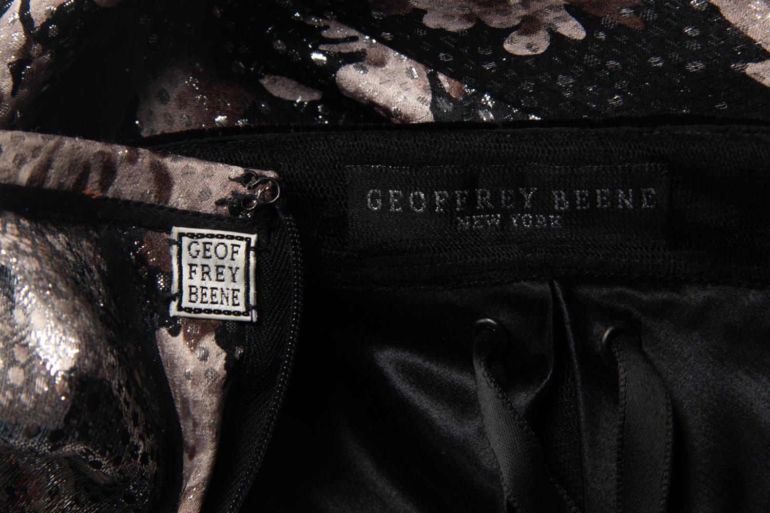 Two Geoffrey Beene Gowns