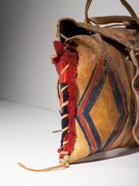 Apsáalooke (Crow) Buffalo Hide Parfleche Container