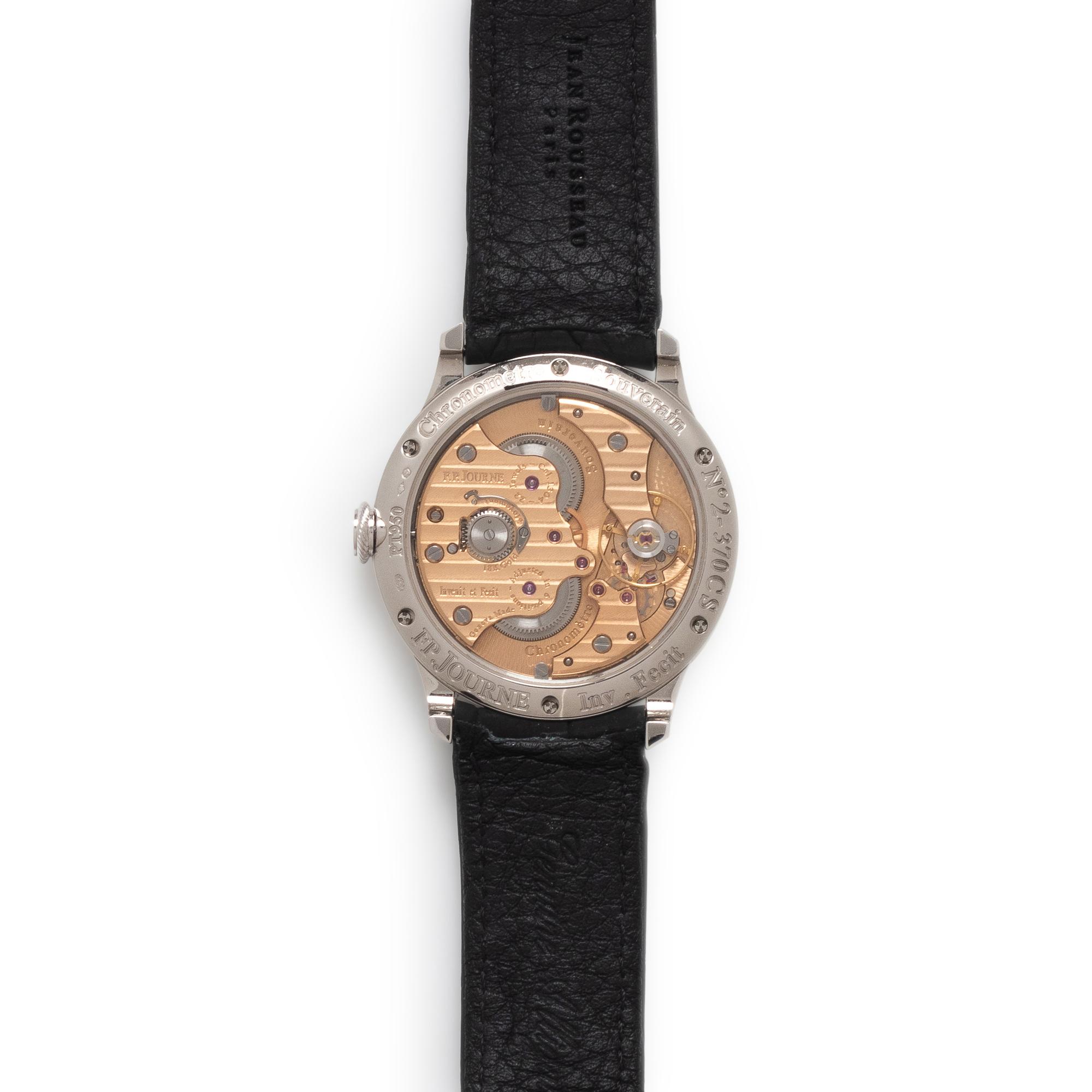 F.P. JOURNE, PLATINUM 'CHRONOMÈTRE SOUVERAIN' WATCH