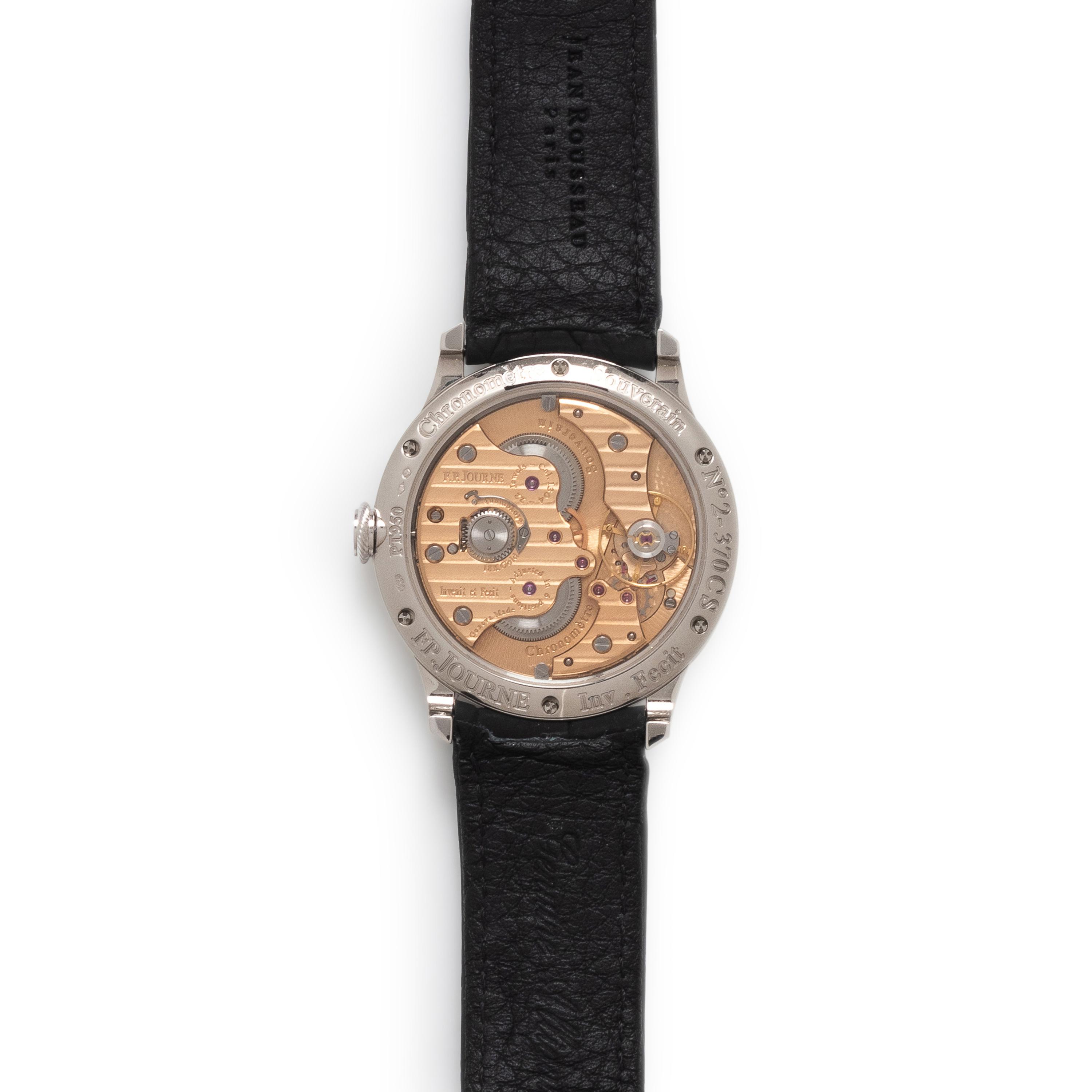 F.P. JOURNE, PLATINUM 'CHRONOMÈTRE SOUVERAIN' WATCH
