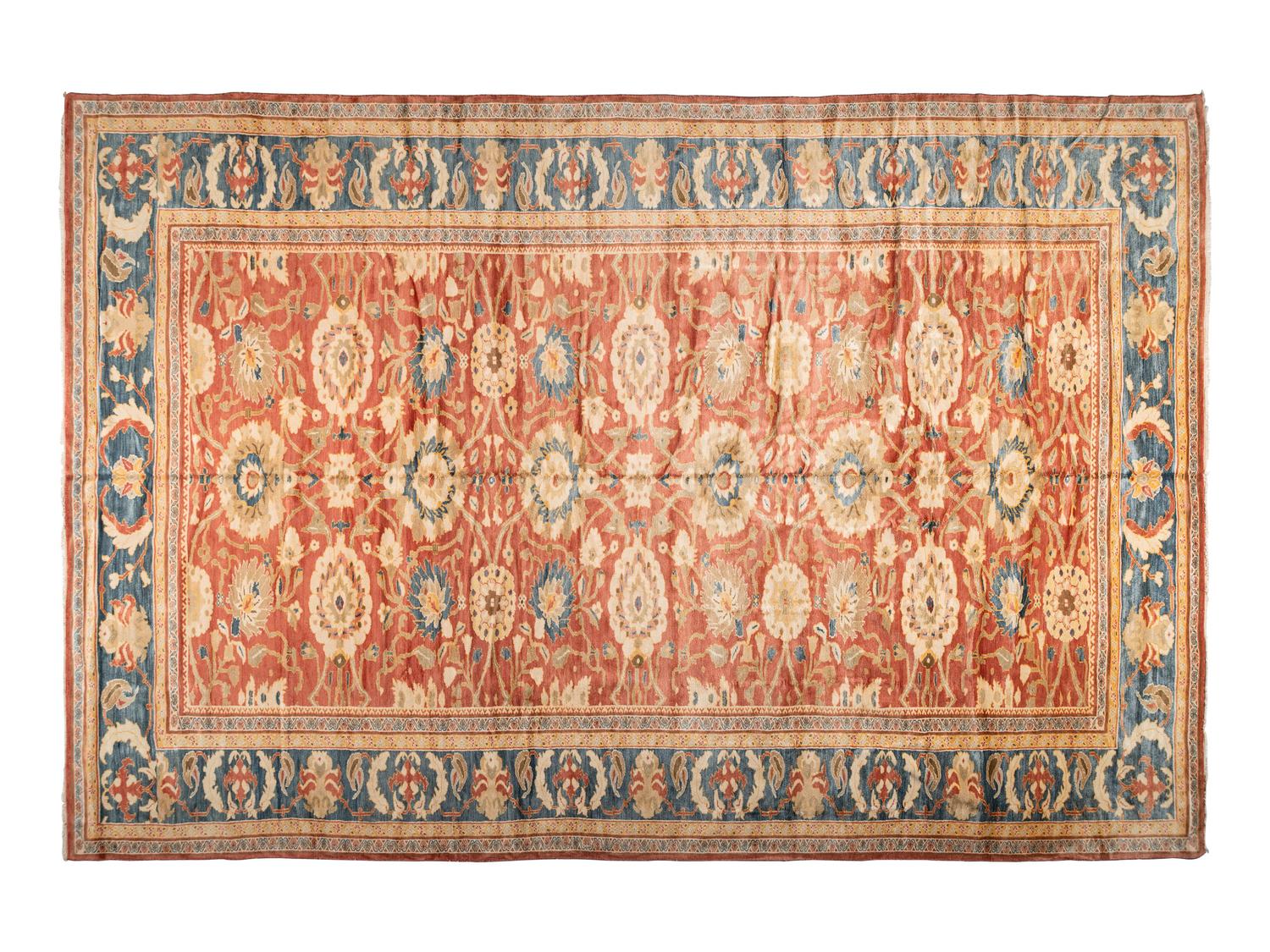 A Mahal Wool Rug