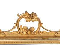 An Italian Part-Silvered Giltwood Mirror