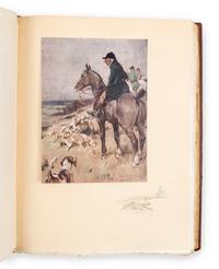 CUMING, Edward William Dirom. -- ARMOUR, G. Denholm, illustrator. British Sport Past and Present. London: Hodder and Stoughton, 1909.