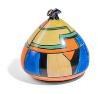 Mondrian Bon-bon Dish and Cover, c. 1930