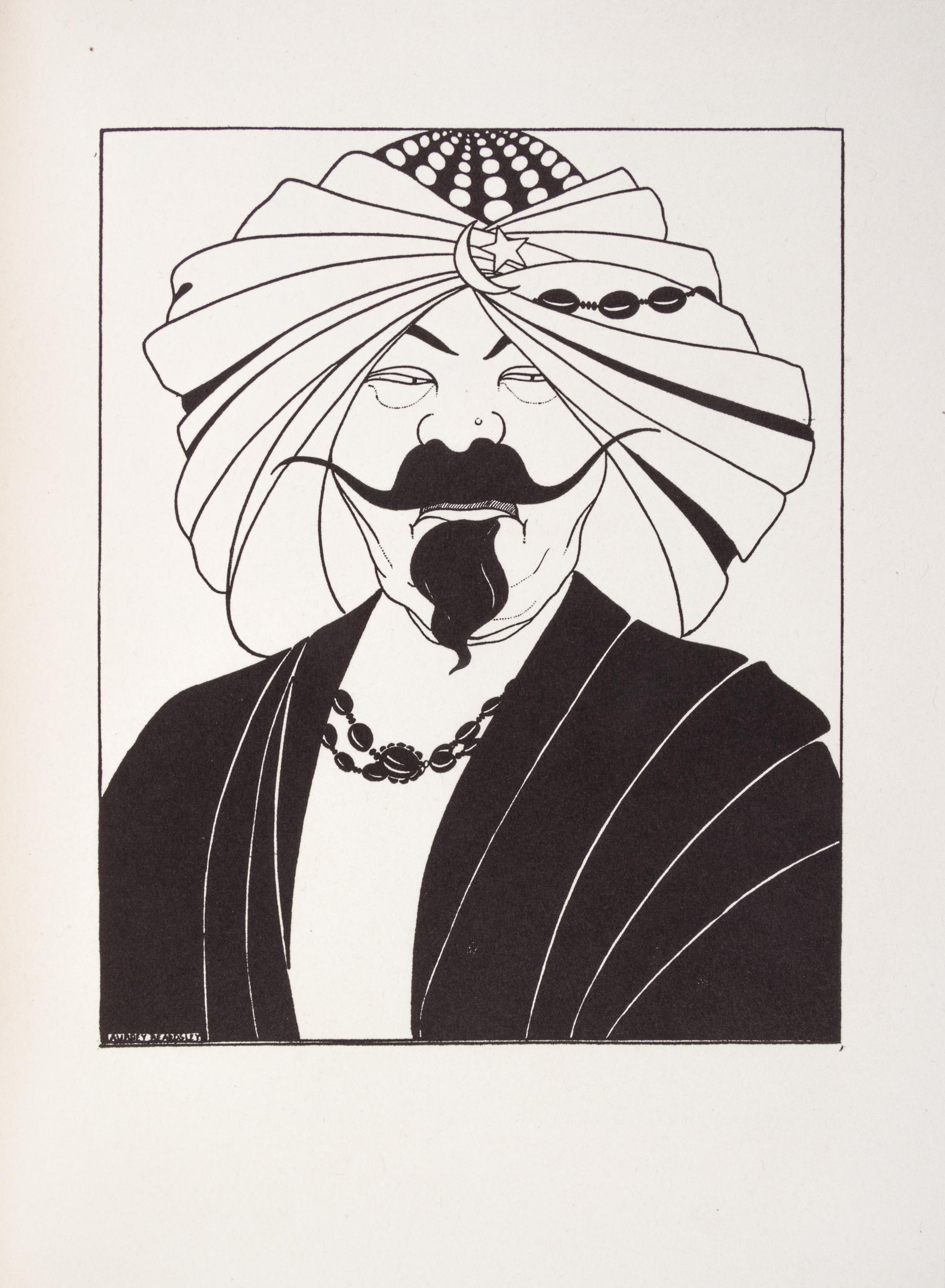 (BEARDSLEY, AUBREY) POE, EDGAR ALLEN. Illustrations to Edgar Allen Poe. Indianapolis, 1926. Limited, with 5 loose plates laid in.