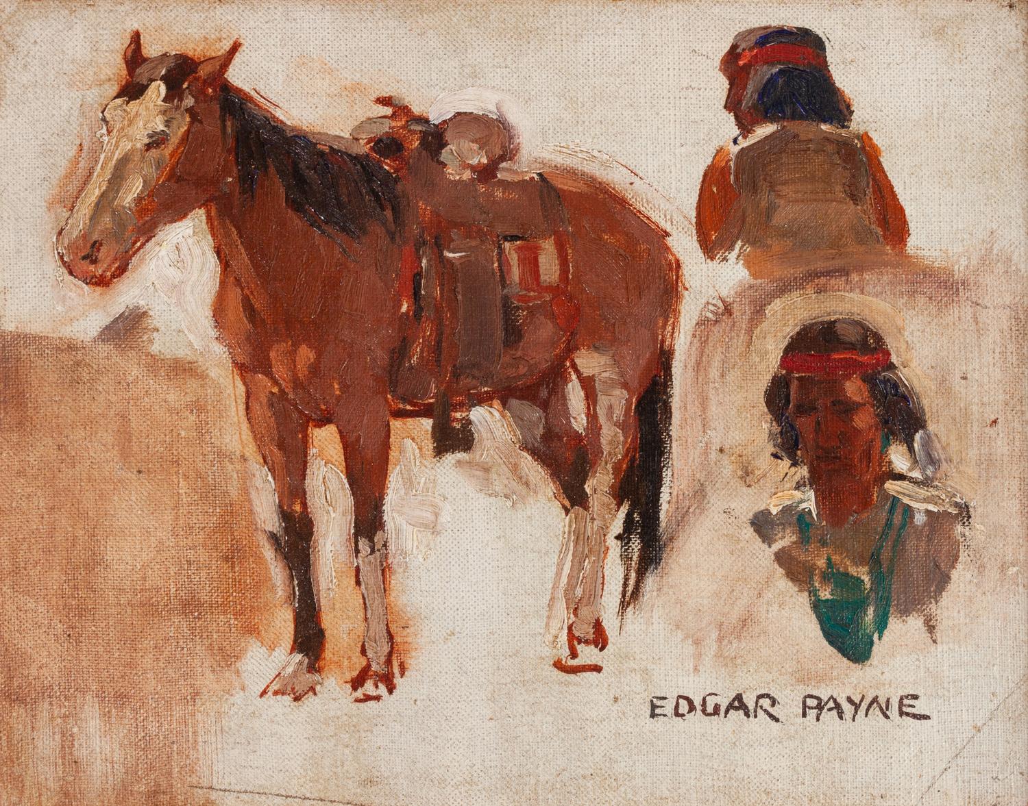 Study for Indian Figures