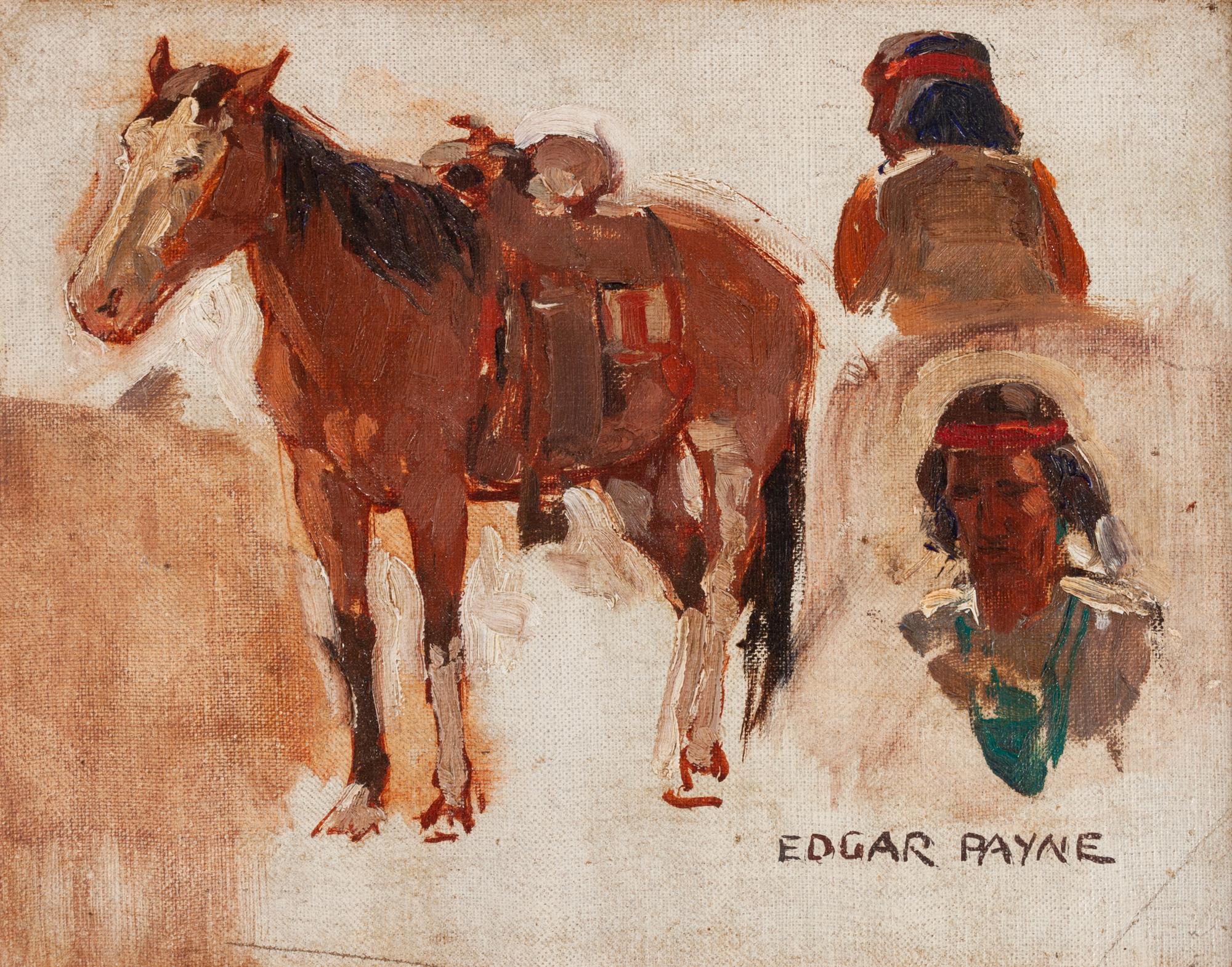 Study for Indian Figures