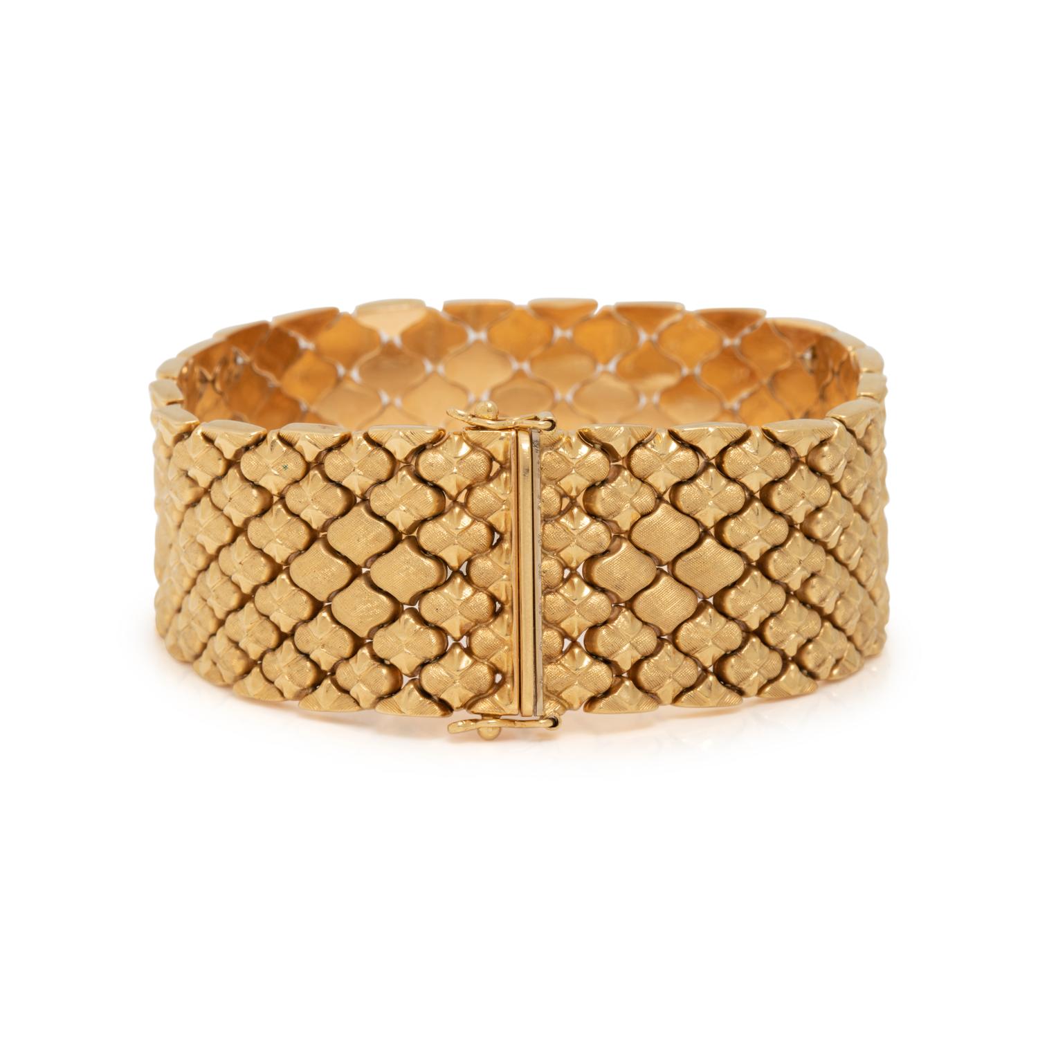 YELLOW GOLD BRACELET