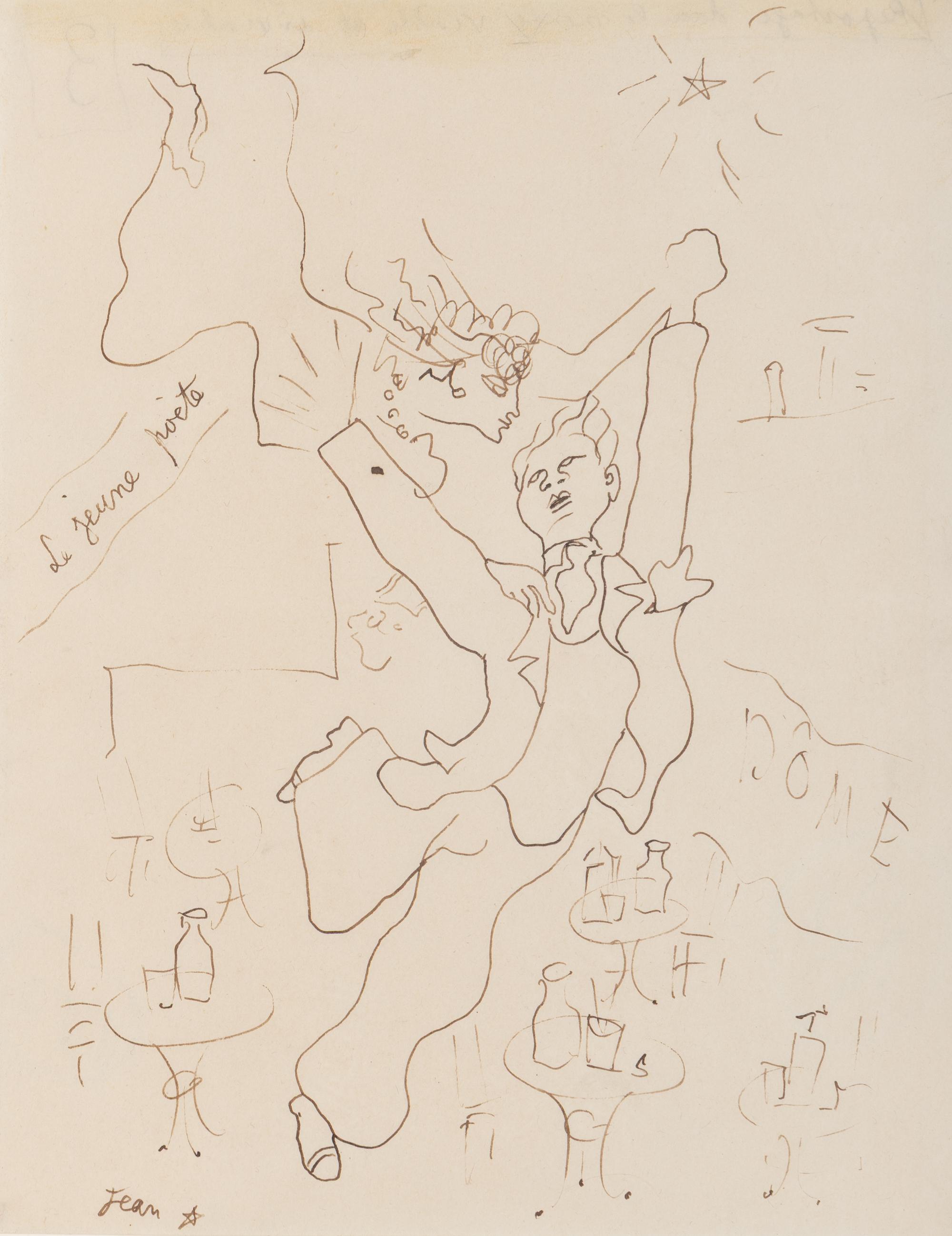 Jean Cocteau (French, 1889-1963) — Le Jeune Poète , c. 1930-1935