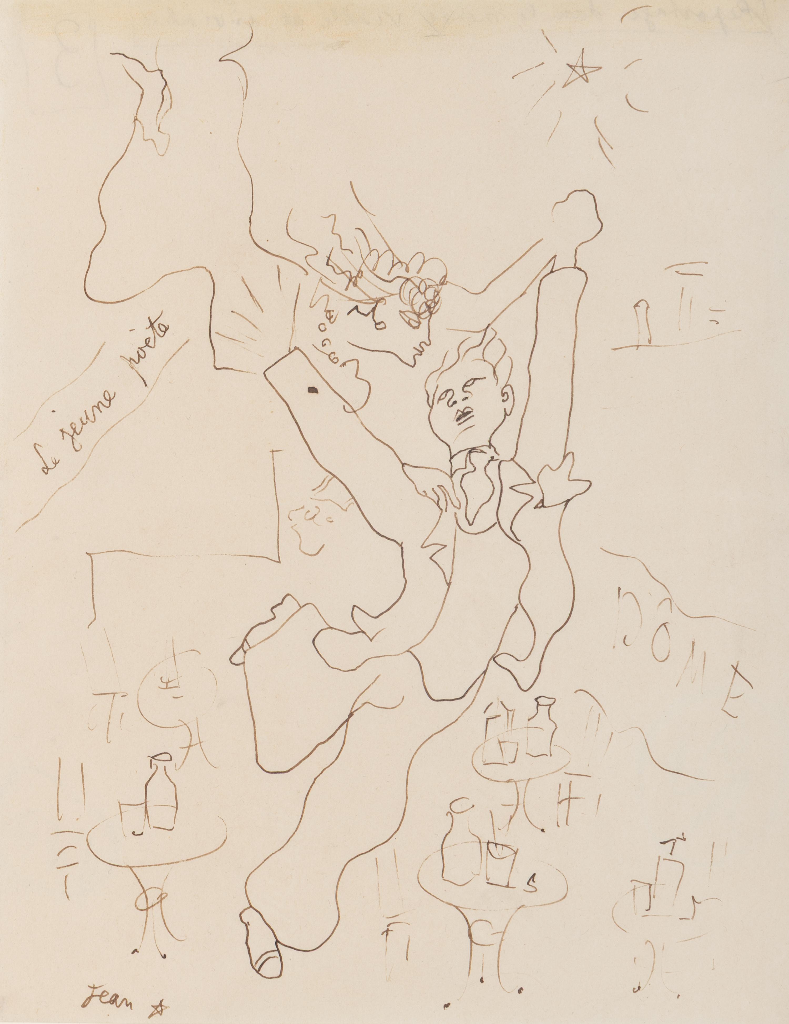 Jean Cocteau (French, 1889-1963) — Le Jeune Poète , c. 1930-1935