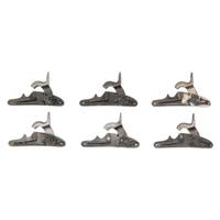 Six US Model 1861 Contract Rifle Musket Locks, Including: Schubarth, Eagleville & Robinson