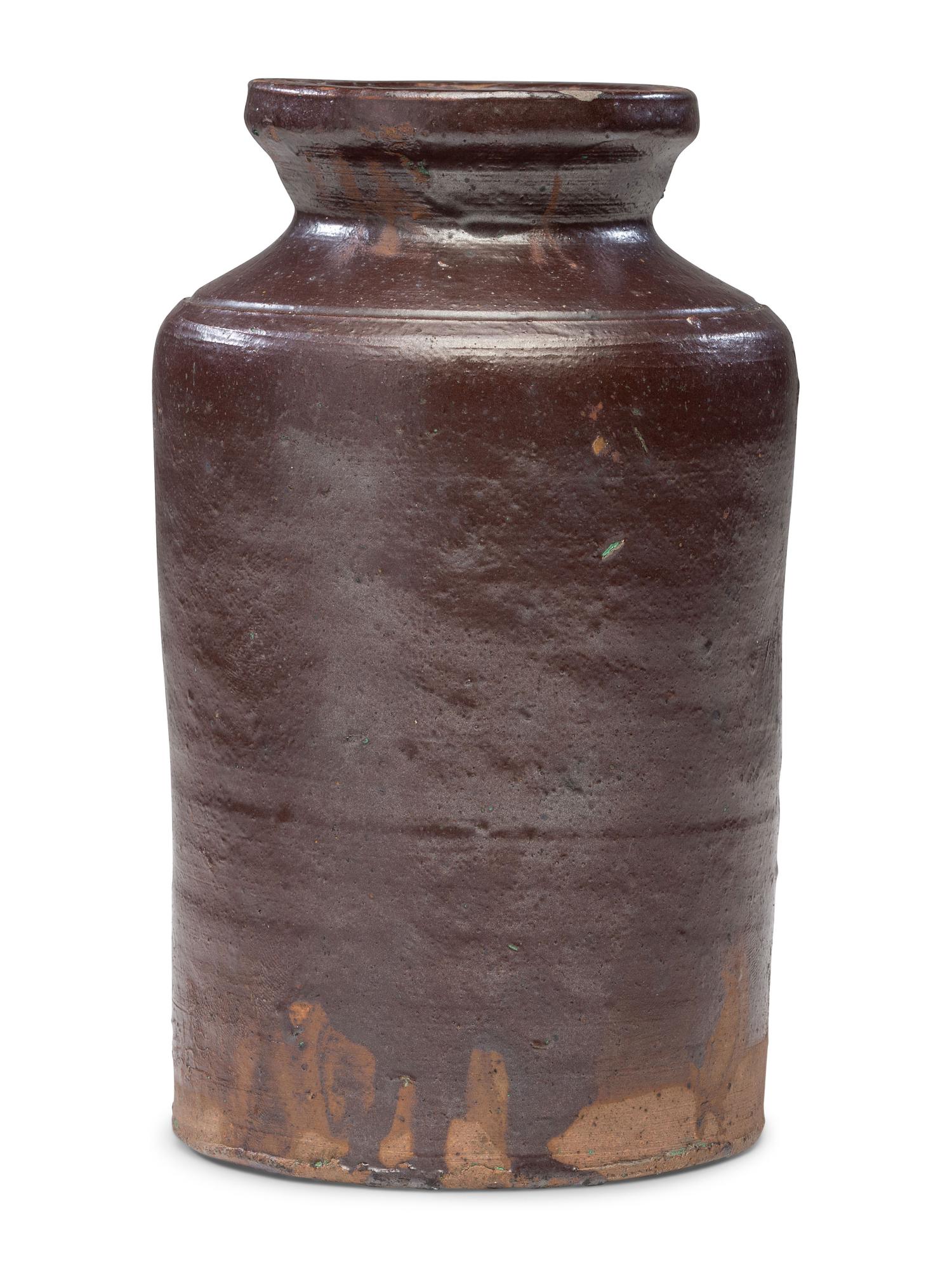 A J. Moorfoot Stoneware Preserve Jar