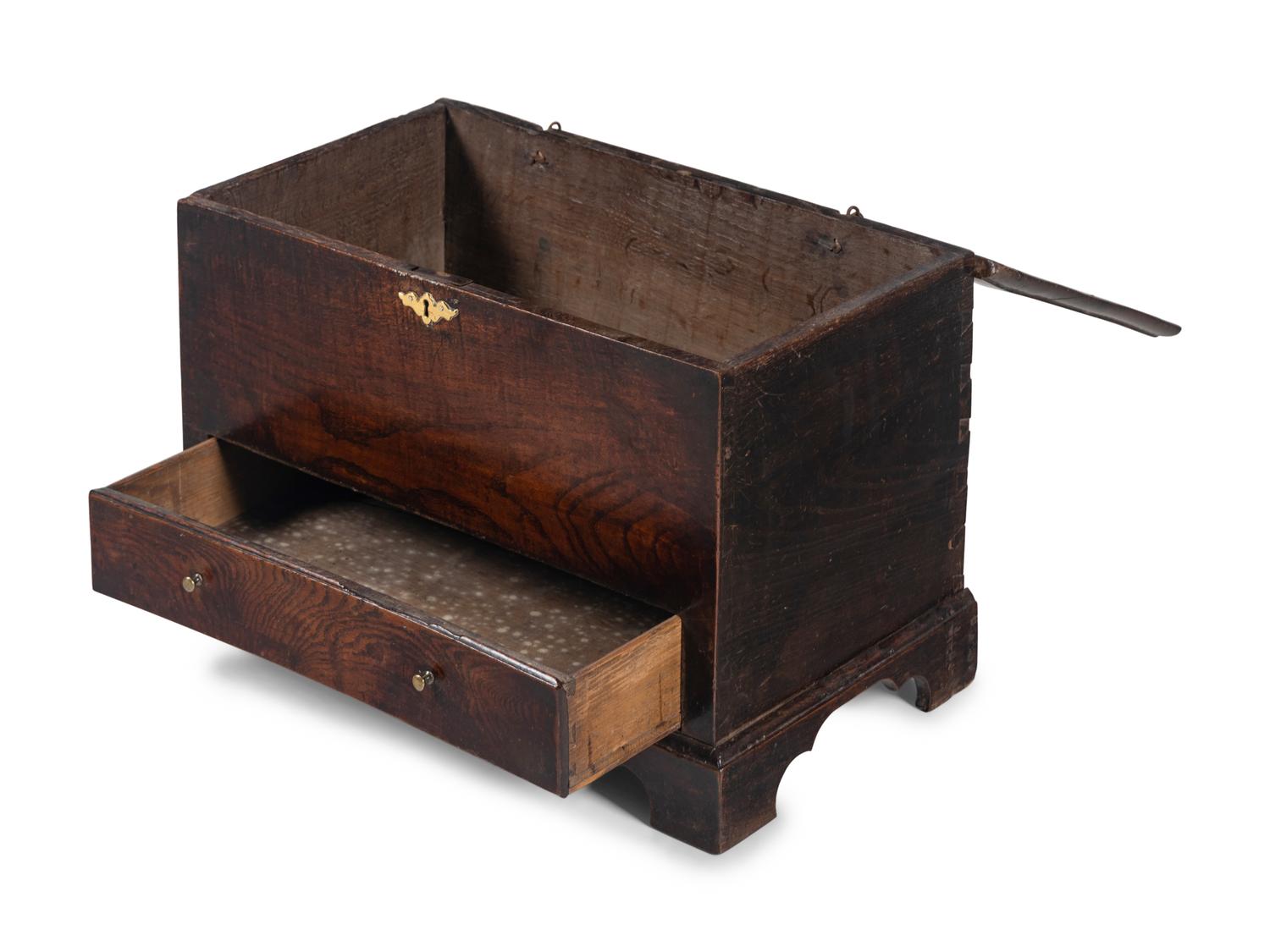 A George I Oak Bible Box