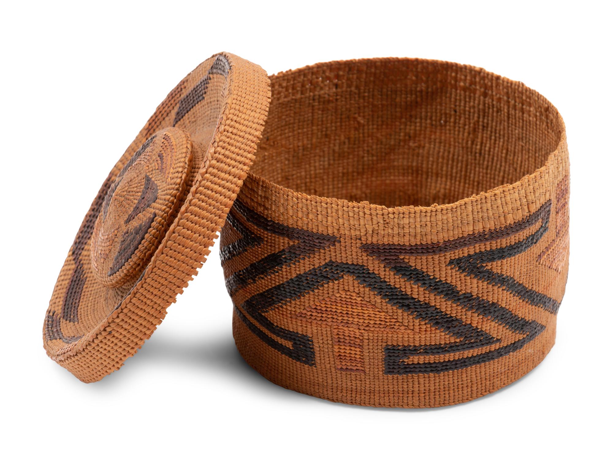 Tlingit Rattle-Top Basket