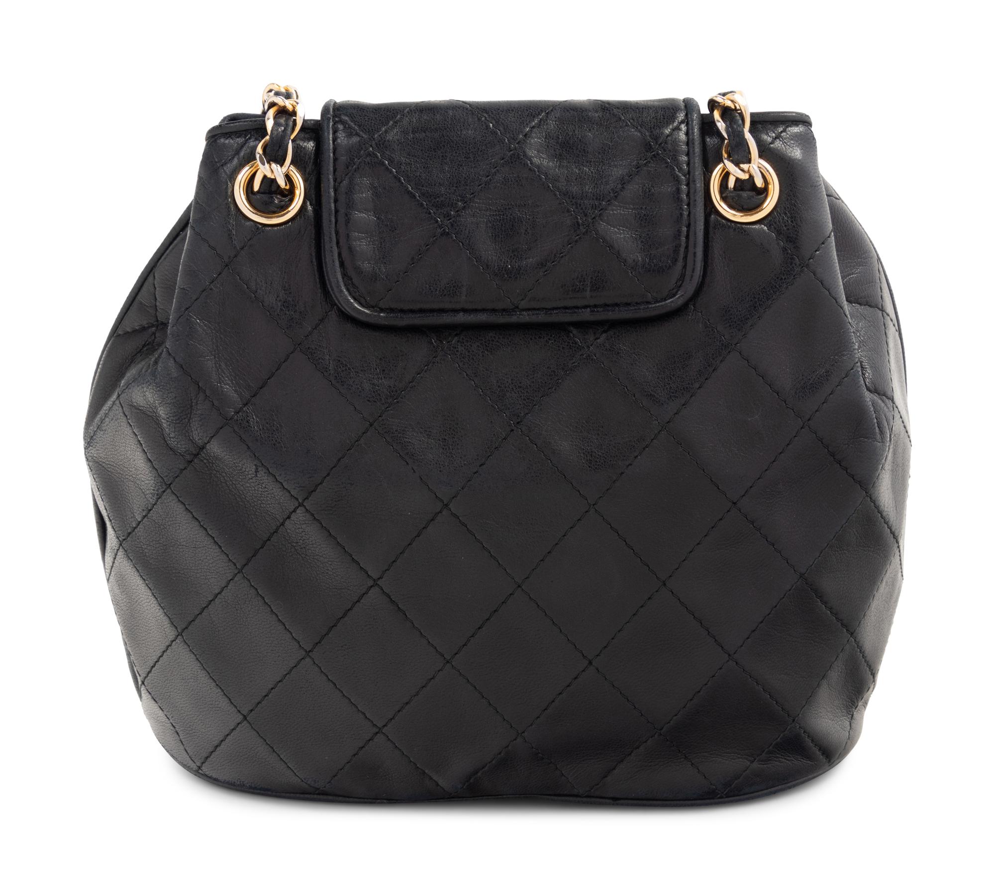 Chanel Quilted Leather Tassel Bag, 1989-91