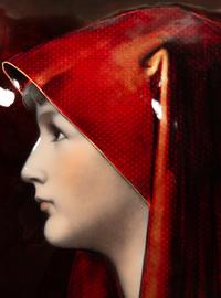 A Limoges Enameled Copper Plaque After Jean-Jacques Henner