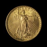 A 1924 Saint Gaudens $20 Gold Coin