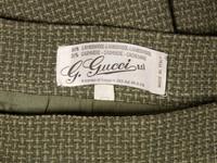 Two Designer Ensembles & Cape: Gucci and Bill Blass